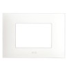 Ave Young Plate Sistema 44 Abdeckrahmen Technopolymer 3 Module Weiß 44PJ03BT Ave Young Plate Sistema 44 Abdeckrahmen Technopolymer 3 Module Weiß 44PJ03BT