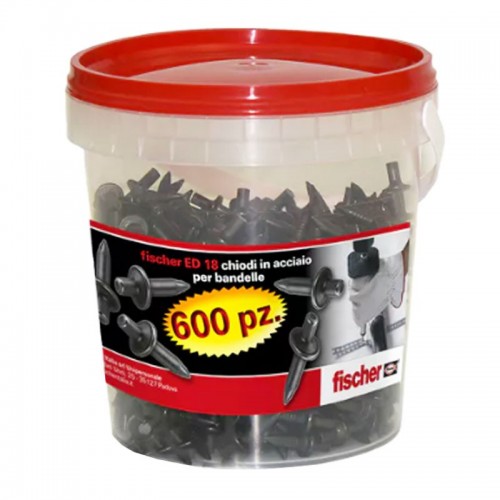 Fischer Schlagnägel ED18 Dose mit 600 Stück 00513848 Fischer Schlagnägel ED18 Dose mit 600 Stück 00513848