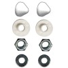 Oter WC und Bidet Abdeckkappen aus Nylon 2 Stück 49604 Oter WC und Bidet Abdeckkappen aus Nylon 2 Stück 49604