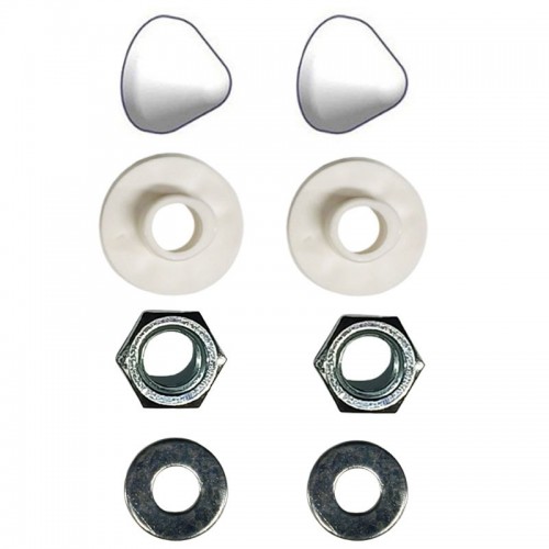 Oter WC und Bidet Abdeckkappen aus Nylon 2 Stück 49604 Oter WC und Bidet Abdeckkappen aus Nylon 2 Stück 49604