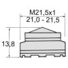 Perlator Neoperl Caché Außengewinde 21,5x1 01510190