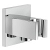 Nobili-Wasserauslauf mit quadratischer Halterung Verchromt AD150/9CR Nobili-Wasserauslauf mit quadratischer Halterung Verchromt AD150/9CR