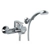 Paffoni Blu Dusch- und Badewannenarmatur mit Handbrause und Schlauch BLU023CR Paffoni Blu Dusch- und Badewannenarmatur mit Handbrause und Schlauch BLU023CR