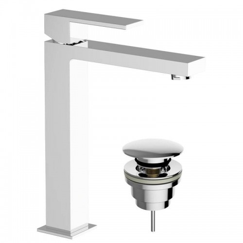 Teorema Pillar hohe Waschtischarmatur mit Ablaufgarnitur und Schläuchen 9K36111-003 Teorema Pillar hohe Waschtischarmatur mit Ablaufgarnitur und Schläuchen 9K36111-003
