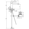 Teorema Pillar Waschtischarmatur mit Ablaufgarnitur und Schläuchen 9K31111-003 Teorema Pillar Waschtischarmatur mit Ablaufgarnitur und Schläuchen 9K31111-003