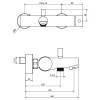 Teorema Jabil 35 Badewannenarmatur mit Handbrause verchromt 73152110301 Teorema Jabil 35 Badewannenarmatur mit Handbrause verchromt 73152110301