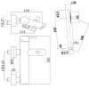 Paffoni Light Aufputz-Badewannenarmatur mit Wandhalterung LIG023CR Paffoni Light Aufputz-Badewannenarmatur mit Wandhalterung LIG023CR