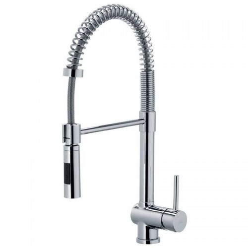 Paffoni Stick 2 Strahlen Küchenarmatur mit verchromter Handbrause SK179CR