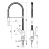 Paffoni Elle Küchenarmatur 2 Strahlen schwenkbarer Auslauf aus Chrom EL179CR Paffoni Elle Küchenarmatur 2 Strahlen schwenkbarer Auslauf aus Chrom EL179CR
