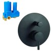 Paffoni Light Unterputz-Duscharmatur mit Umsteller schwarz LIG015NO Paffoni Light Unterputz-Duscharmatur mit Umsteller schwarz LIG015NO