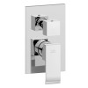 Paffoni Elle Unterputzt-Duscharmatur mit 2 Abgänge Chrom EL018CR