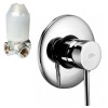 Paffoni Light Einhand-Duscharmatur Unterputz verchromt LIG010CR Paffoni Light Einhand-Duscharmatur Unterputz verchromt LIG010CR