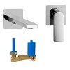 Paffoni Tango Unterputz-Armatur Chrom 2-Loch TA104CR70 Paffoni Tango Unterputz-Armatur Chrom 2-Loch TA104CR70