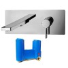Paffoni Rock Unterputz-Armatur Chrom mit Platte RO104CR