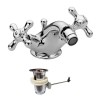 Paffoni Iris Retrò Bidet-Armatur mit automatischem Abfluss verchromt IRV125CR Paffoni Iris Retrò Bidet-Armatur mit automatischem Abfluss verchromt IRV125CR