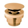 Paffoni Clic clac 1 1/4 Universal-Ablaufgarnitur aus goldenem Messing ZSCA050HGSP Paffoni Clic clac 1 1/4 Universal-Ablaufgarnitur aus goldenem Messing ZSCA050HGSP