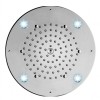 Bossini Oki Flache runde Einbau Kopfbrause mit Farbtherapie I01724000009 Bossini Oki Flache runde Einbau Kopfbrause mit Farbtherapie I01724000009