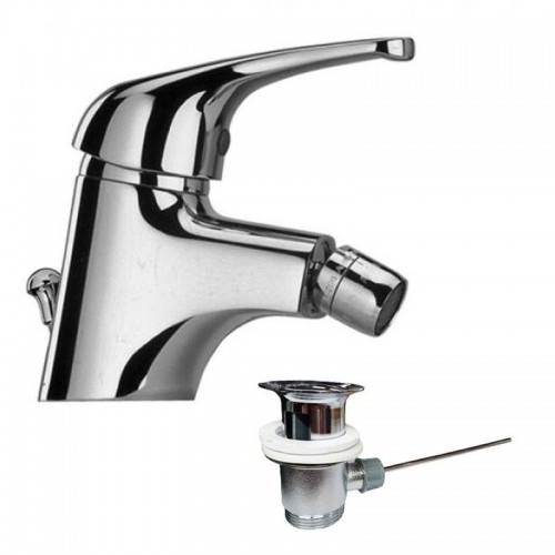 Paini Creta Bidet-Armatur mit automatischem Ablauf 42CR306 Paini Creta Bidet-Armatur mit automatischem Ablauf 42CR306