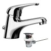 Paini Creta Waschtischarmatur mit automatischem Ablauf 42CR211 Paini Creta Waschtischarmatur mit automatischem Ablauf 42CR211