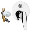 Paini Pilot Duscharmatur Einabu mit Chrom-Umsteller 04CR691P1 Paini Pilot Duscharmatur Einabu mit Chrom-Umsteller 04CR691P1