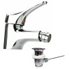 Paini Pilot Bidet-Einhandarmatur mit Ablauf 04CR306P1 Paini Pilot Bidet-Einhandarmatur mit Ablauf 04CR306P1