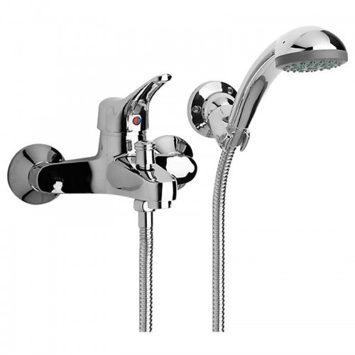 Paini Pilot Badewannenarmatur mit Handbrause und Schlauch 04CR105P1 Paini Pilot Badewannenarmatur mit Handbrause und Schlauch 04CR105P1