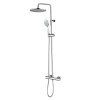 Bossini Cosmo Duschsäule mit Kopfbrause, Handbrause und Halterung L10069000008 Bossini Cosmo Duschsäule mit Kopfbrause, Handbrause und Halterung L10069000008