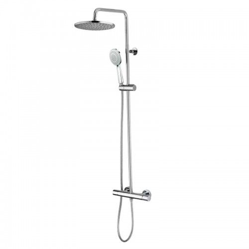 Bossini Cosmo Duschsäule mit Kopfbrause, Handbrause und Halterung L10069000008 Bossini Cosmo Duschsäule mit Kopfbrause, Handbrause und Halterung L10069000008