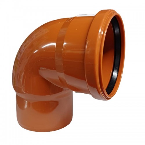 Bampi PVC-Bogen 87,5 Grad mit Dichtung Durchmesser 110/100 mm BPV111087 Bampi PVC-Bogen 87,5 Grad mit Dichtung Durchmesser 110/100 mm BPV111087