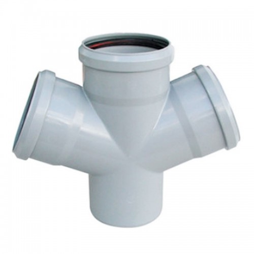 Bampi Bampi Doppelabzweig-Rohr 67,5 Grad aus PP D 110/110/110 mm BDA111167 Bampi Bampi Doppelabzweig-Rohr 67,5 Grad aus PP D 110/110/110 mm BDA111167