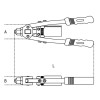Beta Nietmaschine für Nieten 280 mm: ø 2,4÷4,8 mm 017400280 Beta Nietmaschine für Nieten 280 mm: ø 2,4÷4,8 mm 017400280