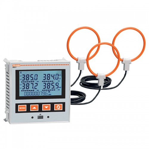 Lovato Digital Multimeter mit RS485 und 3 Spulen ROGOWSKI DMG611R3000 Lovato Digital Multimeter mit RS485 und 3 Spulen ROGOWSKI DMG611R3000