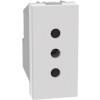 Bticino MatixGO 10A Steckdose 2P+E P11 weiß JW4113 Bticino MatixGO 10A Steckdose 2P+E P11 weiß JW4113