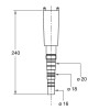 Bonomini Universal-Siphon Kondensatabscheider D 16/18/20 mm 7830UN32B0 Bonomini Universal-Siphon Kondensatabscheider D 16/18/20 mm 7830UN32B0