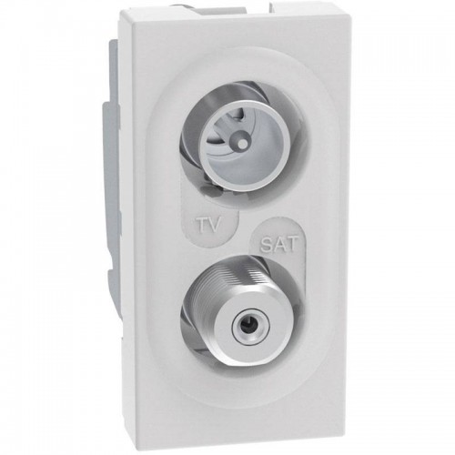 Bticino MatixGO TV-SAT Steckdose 1 Modul weiß JW4214D Bticino MatixGO TV-SAT Steckdose 1 Modul weiß JW4214D
