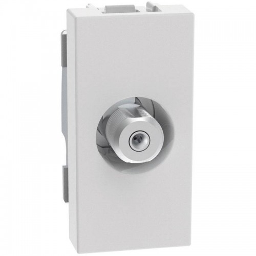 Bticino MatixGO F-Typ Koaxial SAT-Steckdose 1 Modul weiß JW4202F Bticino MatixGO F-Typ Koaxial SAT-Steckdose 1 Modul weiß JW4202F