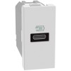 Bticino MatixGO 20W USB-Ladegerät mit 1 Typ-C-Anschluss weiß JW4192C Bticino MatixGO 20W USB-Ladegerät mit 1 Typ-C-Anschluss weiß JW4192C