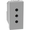 Bticino MatixGO 10A Steckdose 2P+E P11 grau JG4113 Bticino MatixGO 10A Steckdose 2P+E P11 grau JG4113
