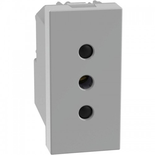 Bticino MatixGO 10A Steckdose 2P+E P11 grau JG4113 Bticino MatixGO 10A Steckdose 2P+E P11 grau JG4113