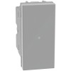 Bticino MatixGO Druckknopf 1P NO 10AX 1 Modul grau JG4055 Bticino MatixGO Druckknopf 1P NO 10AX 1 Modul grau JG4055
