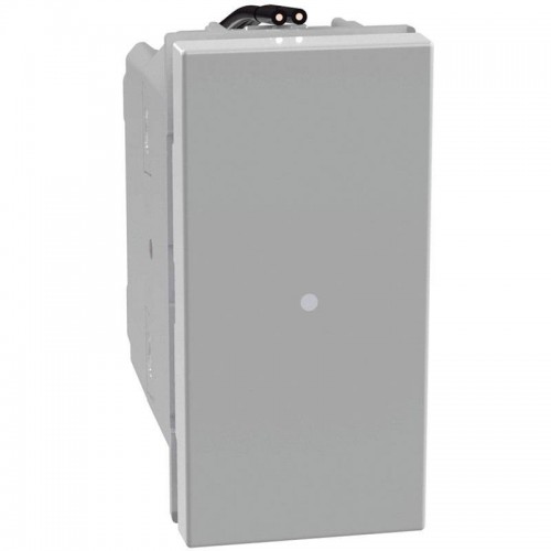 Bticino MatixGO Axialwechselrichter 1P 10AX 1 Modul grau mit Led JG4054LB Bticino MatixGO Axialwechselrichter 1P 10AX 1 Modul grau mit Led JG4054LB