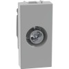 Bticino MatixGO koaxiale TV-Steckdose 1 Modul grau JG4202P10 Bticino MatixGO koaxiale TV-Steckdose 1 Modul grau JG4202P10