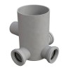 Bonomini 4-Wege-Bodenablauf D 40 mm H 170 mm 6560RD17RG2 Bonomini 4-Wege-Bodenablauf D 40 mm H 170 mm 6560RD17RG2