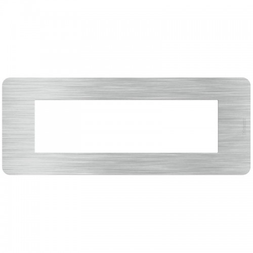 Bticino MatixGO Effects Abdeckrahmen 7 Module Aluminium JA4807EA Bticino MatixGO Effects Abdeckrahmen 7 Module Aluminium JA4807EA