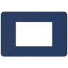 Bticino MatixGO Tones Abdeckrahmen 3 Module blau JA4803TB Bticino MatixGO Tones Abdeckrahmen 3 Module blau JA4803TB