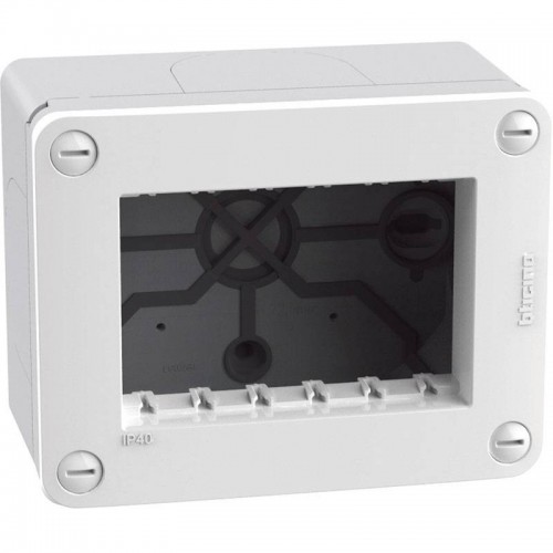 Bticino MatixGO Idrobox 3 Module IP40 weiß 28403W Bticino MatixGO Idrobox 3 Module IP40 weiß 28403W