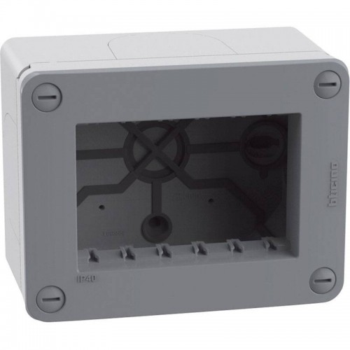 Bticino MatixGO Idrobox 3 Module IP40 grau 28403G Bticino MatixGO Idrobox 3 Module IP40 grau 28403G