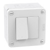 Bticino MatixGO Box 2 Module IP40 mit Schalter und falsches Modul weiß 28402W1 Bticino MatixGO Box 2 Module IP40 mit Schalter und falsches Modul weiß 28402W1