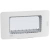 Bticino MatixGO IP55 wasserdichte Abdeckung 4 Module weiß 28604W Bticino MatixGO IP55 wasserdichte Abdeckung 4 Module weiß 28604W