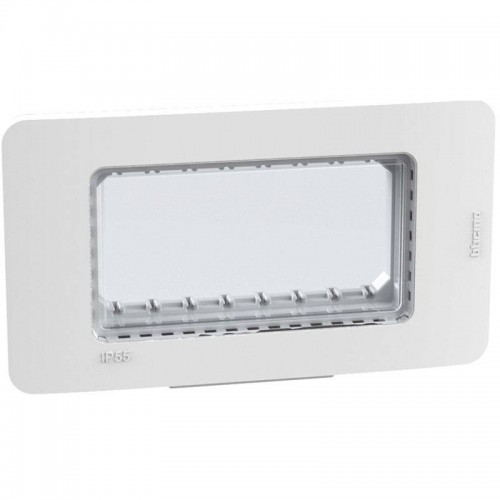 Bticino MatixGO IP55 wasserdichte Abdeckung 4 Module weiß 28604W Bticino MatixGO IP55 wasserdichte Abdeckung 4 Module weiß 28604W